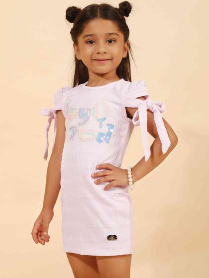 SUNBY Applique Bodycon
                      Mini Dress