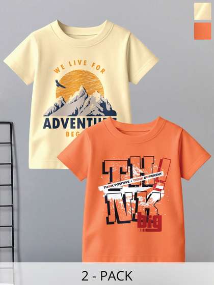 BAESD Boys Pack Of 2
                    Cotton T-shirt