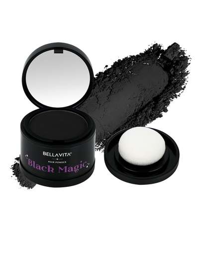 Bella Vita Organic Black
                    Magic Hair Powder for Instant Grey Coverage 4g -
                    Black