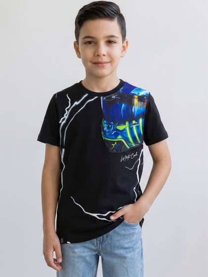 Monte Carlo Boys Printed
                    T-shirt