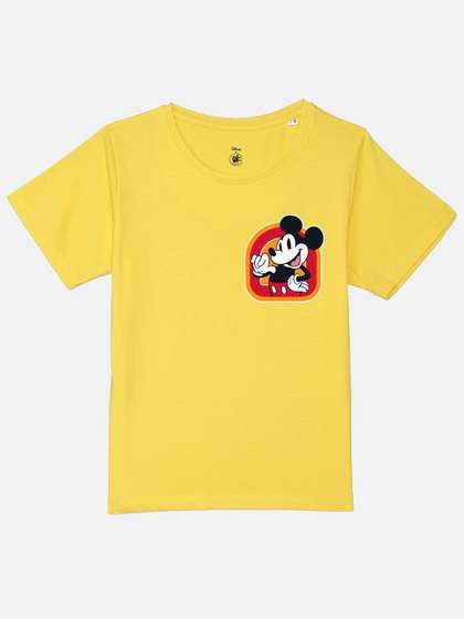 YK Disney Boys Mickey
                    Mouse Printed T-shirt