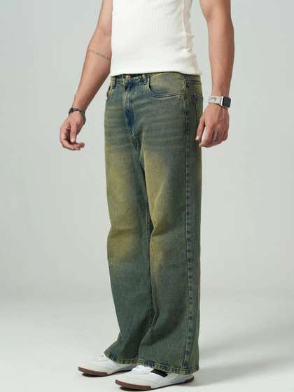 Kotty Men Regular
                          Fit Low-Rise Stretchable Jeans