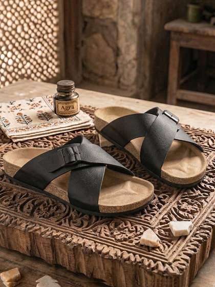 HERE&NOW Men Comfort
                    Sandals