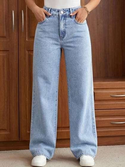 COY Women Comfort
                        Relaxed Fit Mid-Rise Jeans