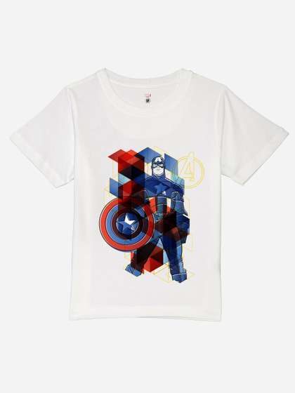 YK Marvel Boys Avengers
                    Printed T-shirt