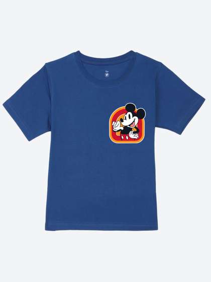 YK Disney Boys Mickey
                      Mouse Printed T-shirt