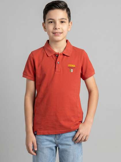 Monte Carlo Boys Polo
                      Collar Pure Cotton T-shirt