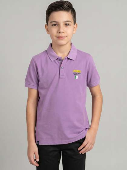 Monte Carlo Boys Polo
                    Collar Pure Cotton T-shirt