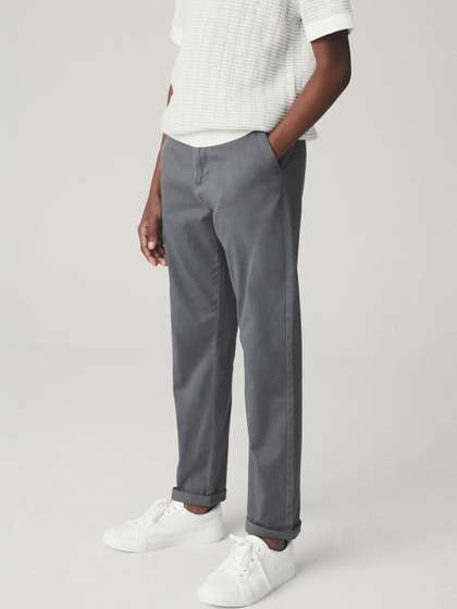 NEXT Boys Charcoal Grey
                    Regular Fit Trousers