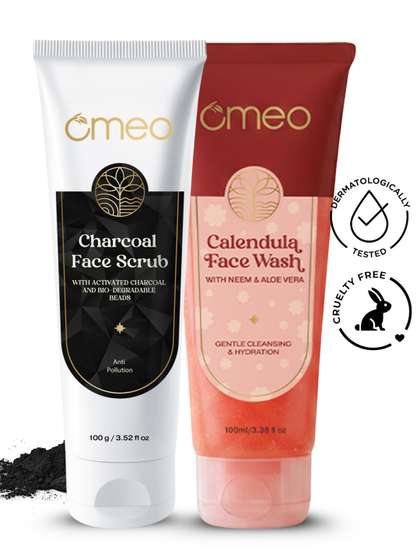 Omeo Set Of 2
                        Charcoal & Calendula Face Scrub - 100 g
                        Each