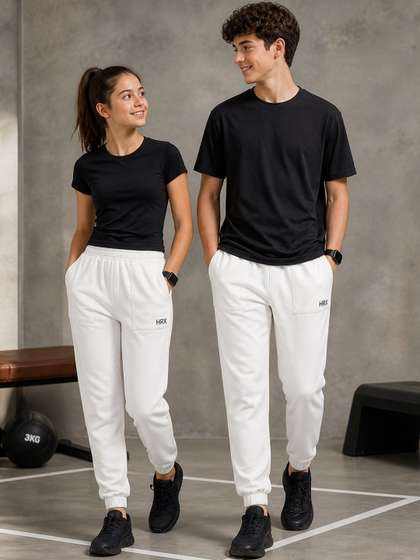 HRX by Hrithik Roshan
                      Regular Fit Brand Logo Training Joggers