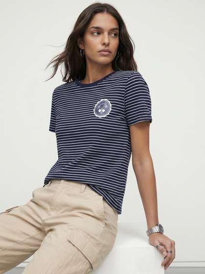 Nautica Striped
                        T-Shirt