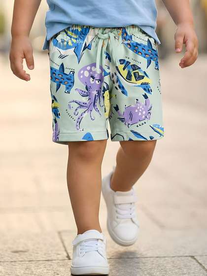 Googo Gaaga Boys
                    Conversational Printed Shorts