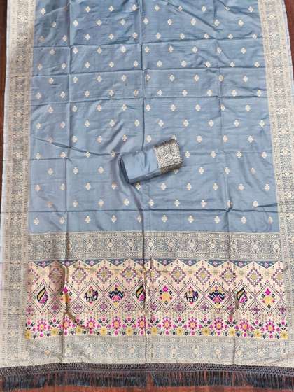 Mitera Pure Silk
                        Unstitched Dress Material