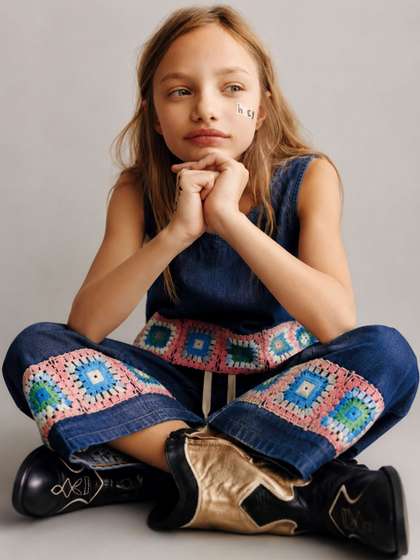 Gini and Jony Girls
                    Denim Tops