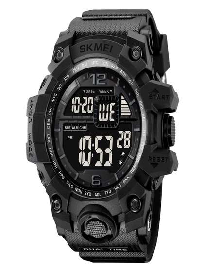 Skmei Men Dial &
                    Straps Digital Multi Function Watch 2245BKBK