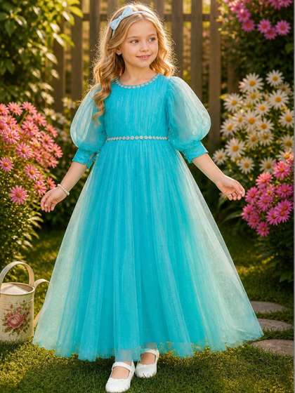 Dripteen Net Maxi Dress