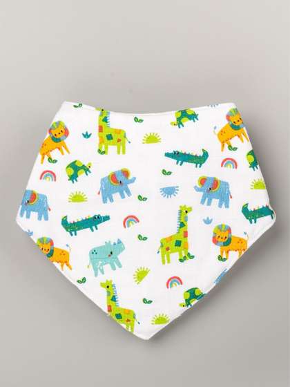 BeeLittle Infants
                    Printed Reversible Bandana Style Bibs
