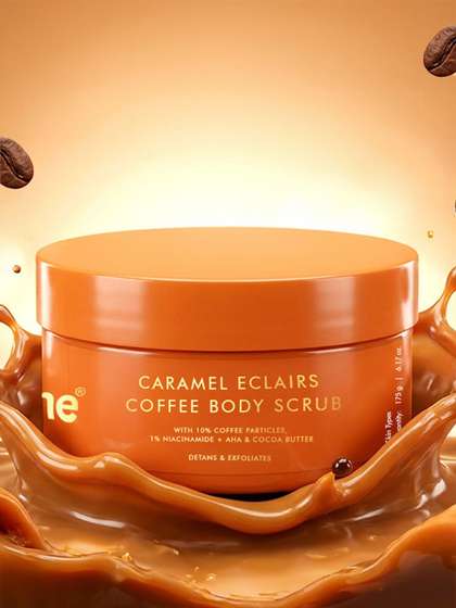 MCaffeine Caramel
                        Eclairs Coffee Body Scrub- 175 g
