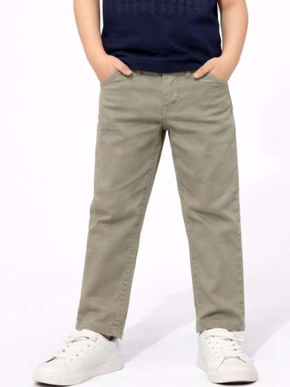 Gini and Jony Boys
                    Straight Fit Mid-Rise Jeans