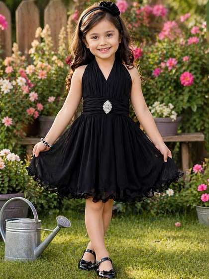Dripteen Net
                      Sleeveless Dress
