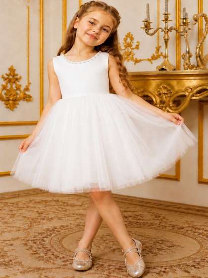 MitEthnic Net Fit &
                    Flare Dress