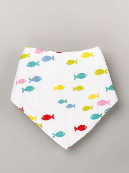 BeeLittle Infants
                    Printed Reversible Bandana Style Bibs