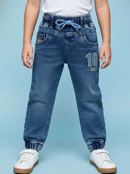 JFR Boys Regular Fit
                    Mid-Rise Light Fade Jeans