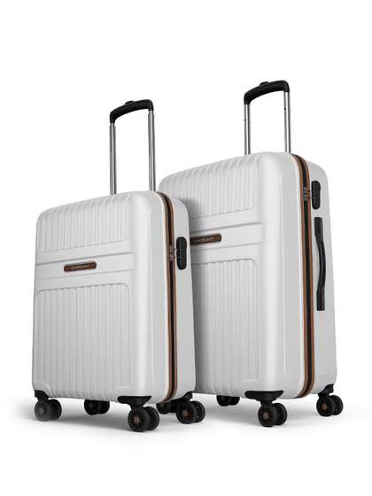Aristocrat Unisex
                          Set Of 2 Atlas Textured Hard-Sided Trolley
                          Bags