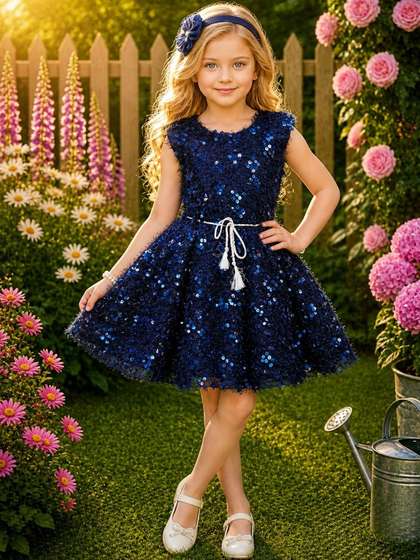 Dripteen Woollen Blend
                    Sleeveless Dress