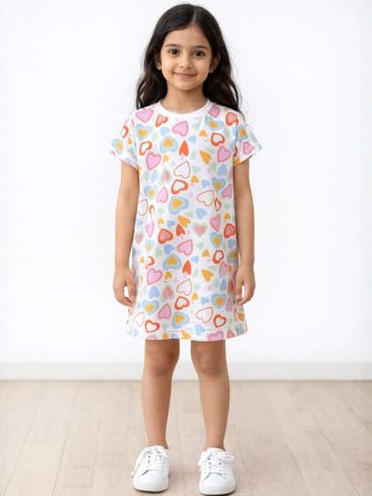 Anthrilo Floral Print
                      A-Line Dress