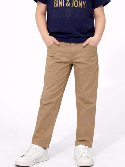 Gini and Jony Boys
                    Straight Fit Mid-Rise Jeans