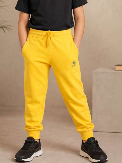 KiddoPanti Regular Fit
                      Brand Logo Joggers