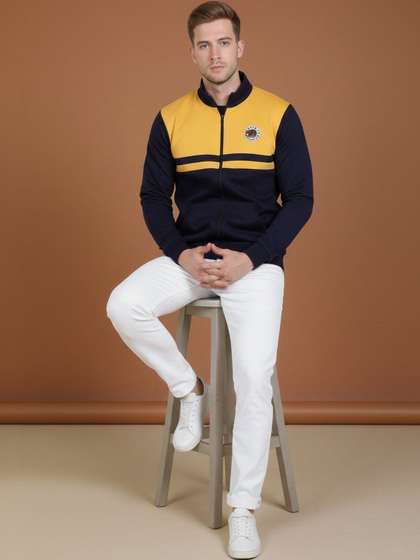 STARFOX Men
                        Colourblocked Sweatshirt