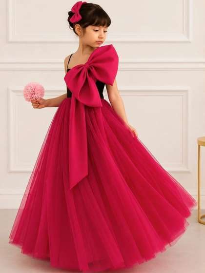 Foreverkidz
                    Cold-Shoulder Net Maxi Dress