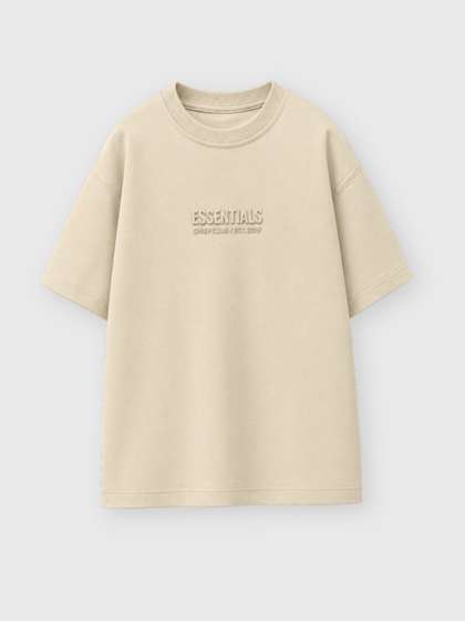 Nap Chief Kids Unisex
                    Chief Club Sand Staple Printed Classic Oversized
                    T-Shirt