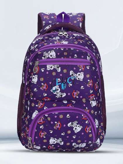 Cluci Girls Graphic
                    Backpack with Anti-Theft