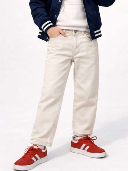 Gini and Jony Boys
                      Straight Fit Mid-Rise Jeans