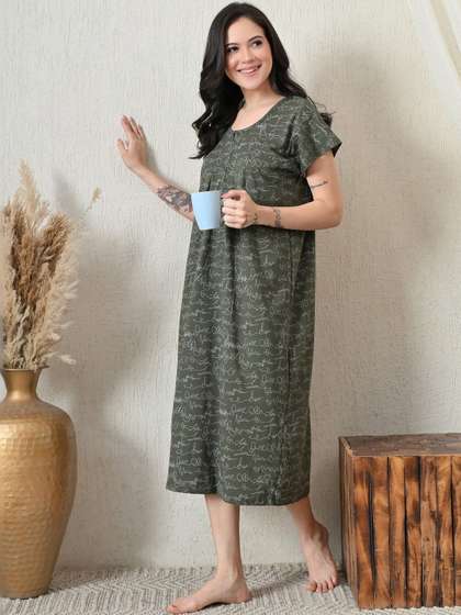 Dreamom Printed
                        Nightdress