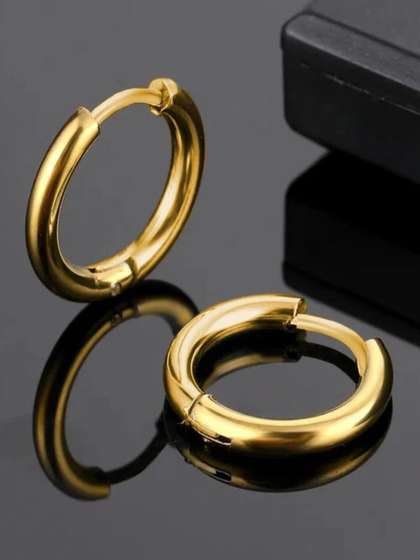 Aksha Collection
                    Circular Hoop Earrings