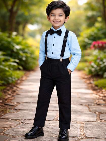 ANJALI IMPEX Boys Shirt
                    With Trousers