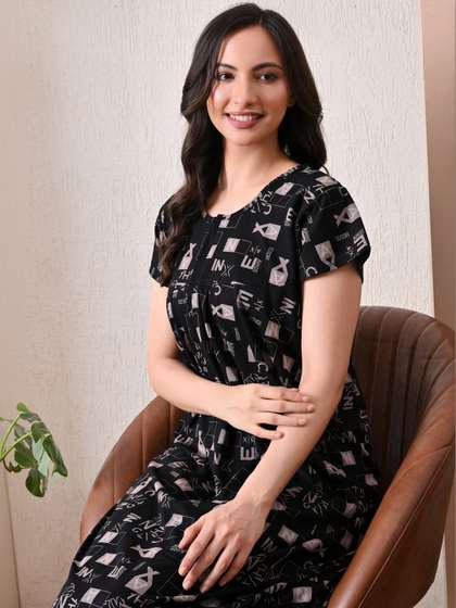 Dreamom Printed
                        Nightdress