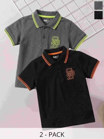 BAESD Boys 2 Polo Collar
                    T-shirt