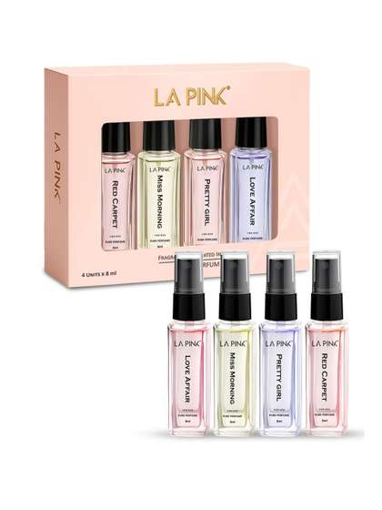 4 Pcs Perfume 8 ml Each