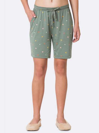 Van Heusen Women
                        Printed Functional Pocket Lounge Shorts