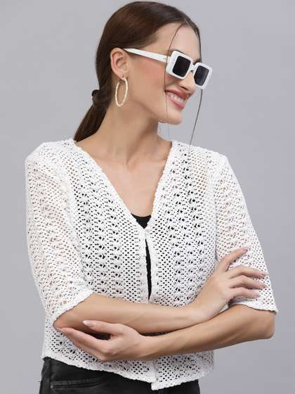 Style Quotient Women
                      White Shrug