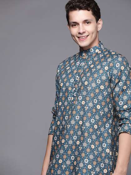 Indo Era Men Ethnic Motifs Printed Kurta