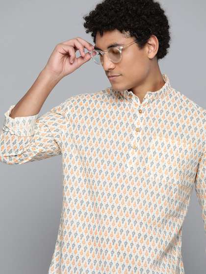 DENNISON Men Ethnic Motifs Printed Kurta
