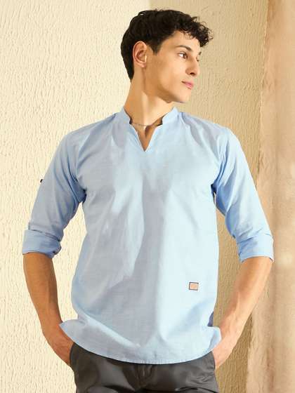 DENNISON Men Solid Casual Kurta