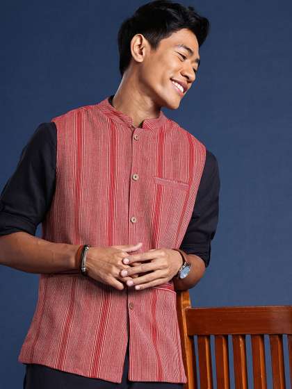 Taavi Woven Legacy Nehru Jackets
